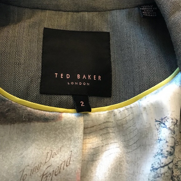 Ted Baker London Blazer, Size 2 - Picture 2 of 4